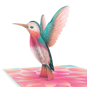 Lovely Hummingbird Lovepop Card