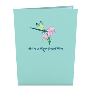 Mother's Dragonfly Lovepop card