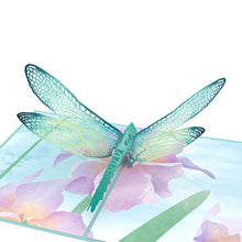 Load image into Gallery viewer, Mother&#39;s Dragonfly Lovepop card
