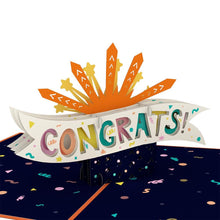 Load image into Gallery viewer, Congrats Explosion 3D Lovepop Card
