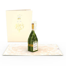 Load image into Gallery viewer, Here&#39;s to You Champagne 3D card
