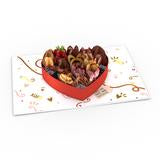 Load image into Gallery viewer, Love You More Than Chocolate 3D Lovepop Card
