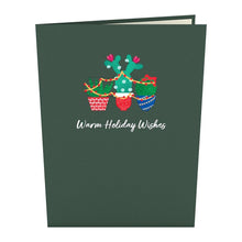 Load image into Gallery viewer, Holiday Cactus Lovepop card
