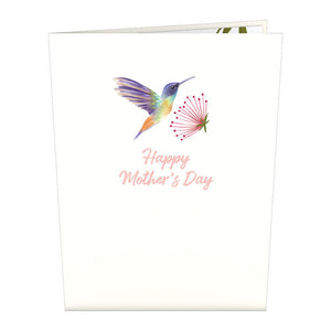 Mother's Day Hummingbird Lovepop card