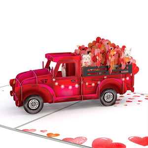Love Delivery Truck Lovepop Card