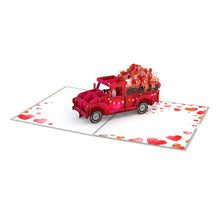 Load image into Gallery viewer, Love Delivery Truck Lovepop Card
