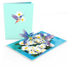 Load image into Gallery viewer, Daisy Patch Hummingbirds Lovepop Card
