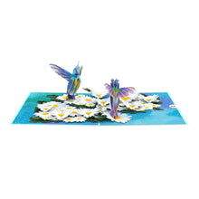 Load image into Gallery viewer, Daisy Patch Hummingbirds Lovepop Card
