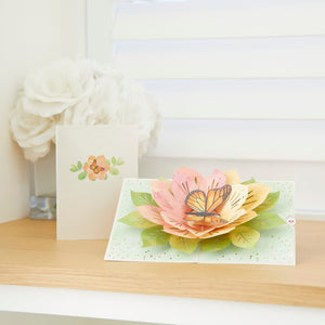 Monarch Butterfly Bloom Lovepop Card