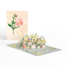 Load image into Gallery viewer, Mother’s Day Peonies Lovepop card
