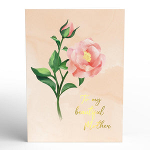 Mother’s Day Peonies Lovepop card