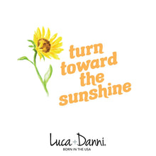 Load image into Gallery viewer, Luca+ Danni Sunflower Bangle Bracelet - Petite/Silver Tone
