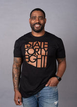 Load image into Gallery viewer, Mens Crew Neck Classic - Black &amp; Copper
