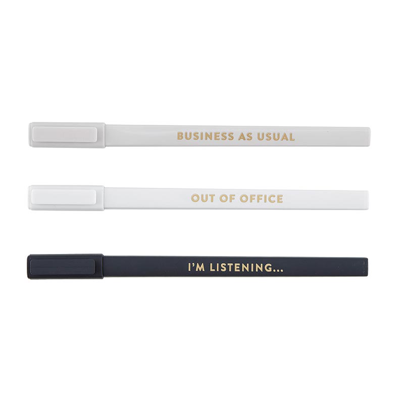 Soft Touch Pen Set - Office