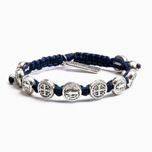 Benedictine Blessing Bracelet - Silver Medals