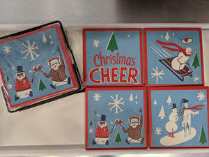 Coaster Set - Christmas Cheer