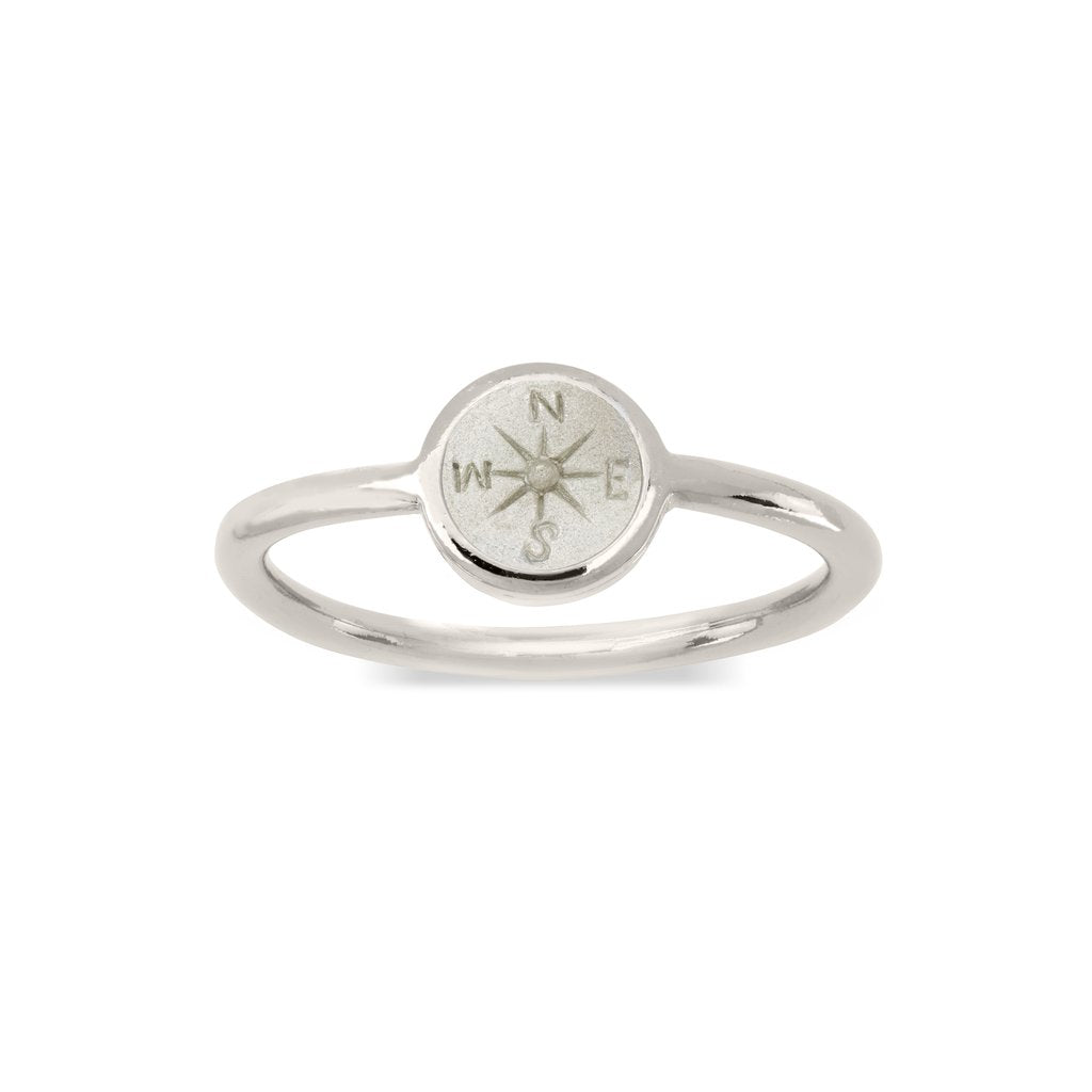 Luca + Danni Compass Ring - Silver