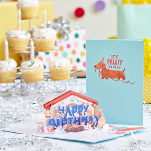 Happy Birthday Dogs Lovepop Card