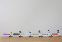 Load image into Gallery viewer, NEW- Napkin and Candy Holder - Pinstripes
