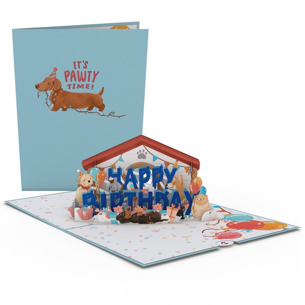 Happy Birthday Dogs Lovepop Card