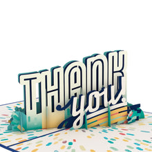 Load image into Gallery viewer, Colorful Thank You Lovepop Card

