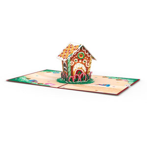 Gingerbread House Lovepop Card