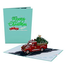 Load image into Gallery viewer, Christmas Truck Lovepop Card
