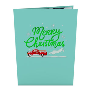 Christmas Truck Lovepop Card