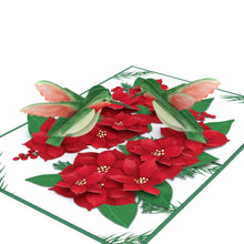 Load image into Gallery viewer, Christmas Hummingbirds Lovepop Card
