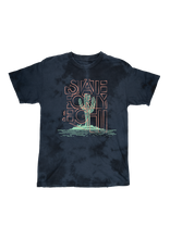 Load image into Gallery viewer, Men&#39;s Crew Neck Classic - Saguaro Party - Navy &amp; Black
