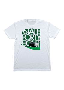 Men's Crew Neck Classic - Tee Time - White