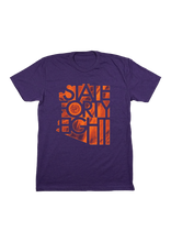 Load image into Gallery viewer, Men&#39;s Crew Neck Classic - Fireball - Purple

