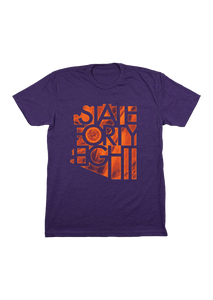 Men's Crew Neck Classic - Fireball - Purple