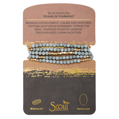 Blue Howlite - Stone of Harmony