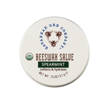Load image into Gallery viewer, Original Spearmint Beeswax Hand &amp; Nail Salve
