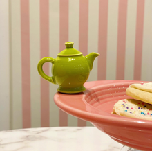 Load image into Gallery viewer, Fiesta Bread Tray and Green Teapot Mini Set - Limited Edition
