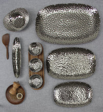 Load image into Gallery viewer, Entertaining 4 Piece Set - Silver Bowls
