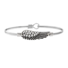 Load image into Gallery viewer, Crystal Angel Wing Bracelet
