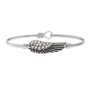 Crystal Angel Wing Bracelet