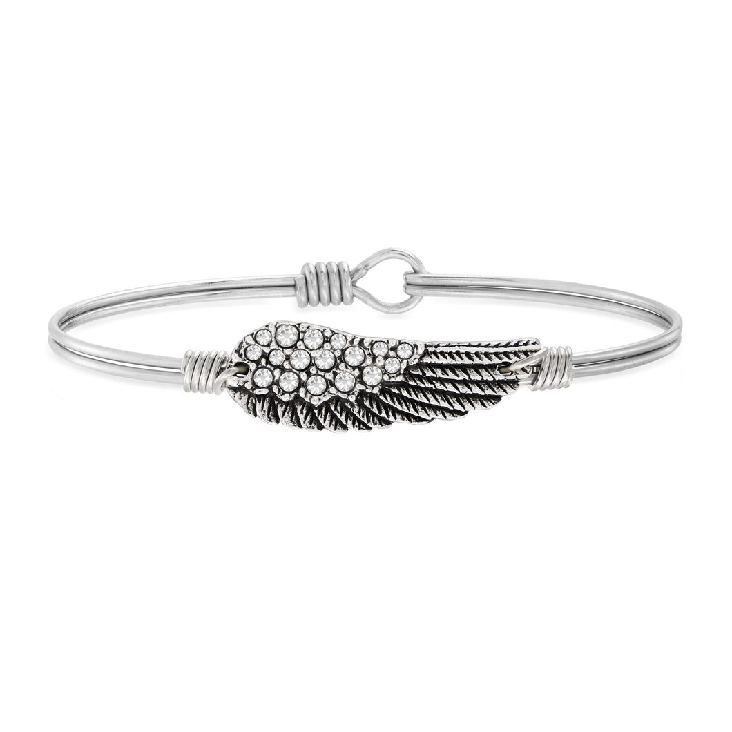 Crystal Angel Wing Bracelet