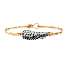 Load image into Gallery viewer, Crystal Angel Wing Bracelet
