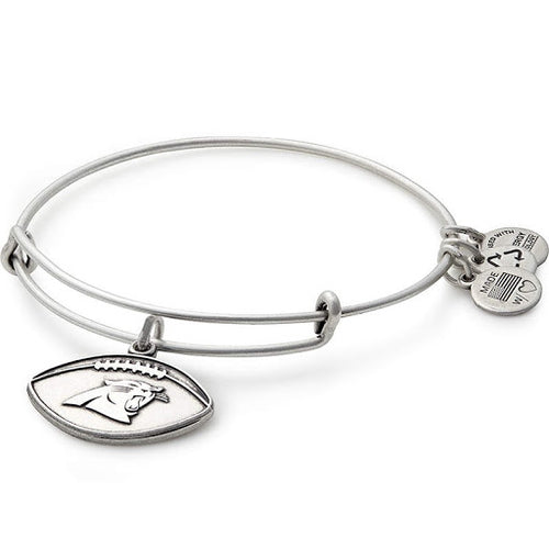Alex and Ani Carolina Panthers Football Charm Bangle