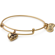 Load image into Gallery viewer, Alex and Ani Cupid&#39;s Heart Charm Bangle
