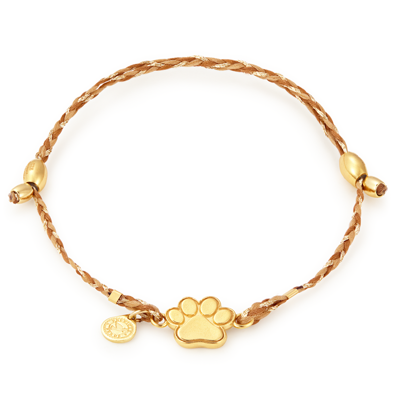 Paw Print Precious Threads Bracelet Giftology Scottsdale
