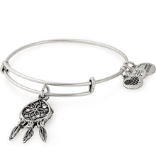 Load image into Gallery viewer, Alex and Ani Dreamcatcher Charm Bangle
