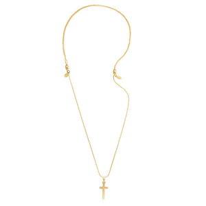 Cross Necklace - Rafaelian Gold