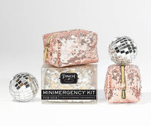 Load image into Gallery viewer, Rose Gold Sequin Minimergency Kit

