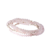 Load image into Gallery viewer, Stone Wrap - Rose Quartz - Stone of the Heart
