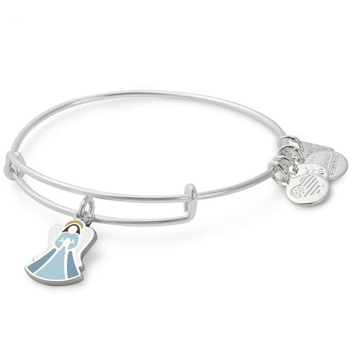 Alex and Ani Angel Charm Bangle