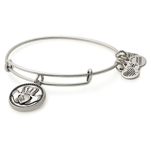 Alex and Ani Claddagh Charm Bangle